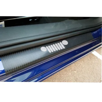 For Jeep Wrangler Patriot Compass Renegade Rubicon TrailHawk Carbon Fiber Vinyl Car Door Sill Protector Sticker Car Accessories
For Jeep Wrangler Patriot Compass Renegade Rubicon TrailHawk Carbon Fiber Vinyl Car Door Sill Protector Sticker Car Accessories