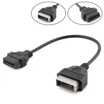 40CM OBD-II 14 Pin Male to 16 Pin Female Diagnostic Tool Adapter Extension Connector Cable for Nissan
40CM OBD-II 14 Pin Male to 16 Pin Female Diagnostic Tool Adapter Extension Connector Cable for Nissan