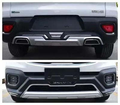 High quality plastic ABS Chrome Front&rear Bumpers Skid Protector Molding 2pcs For KIA Sportage R 2018-2020(front + back)
High quality plastic ABS Chrome Front&rear Bumpers Skid Protector Molding 2pcs For KIA Sportage R 2018-2020(front + back)
