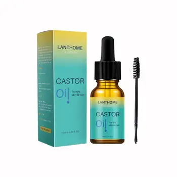 LANTHOME Castor Oil Nourish Hair Essential Oil Natural Anti-Drying Hair Care 10ml Massage Eyelashes Eyebrow Growth Oil
LANTHOME Castor Oil Nourish Hair Essential Oil Natural Anti-Drying Hair Care 10ml Massage Eyelashes Eyebrow Growth Oil