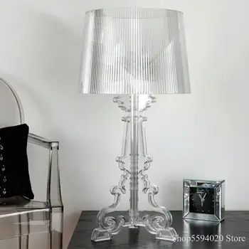 Modern Clear Acrylic Accent Table Lamp Transparent Bedside Light LED Crystal Desk Lamp Living Room Loft Decor Luminaire Suspendu
Modern Clear Acrylic Accent Table Lamp Transparent Bedside Light LED Crystal Desk Lamp Living Room Loft Decor Luminaire Suspendu