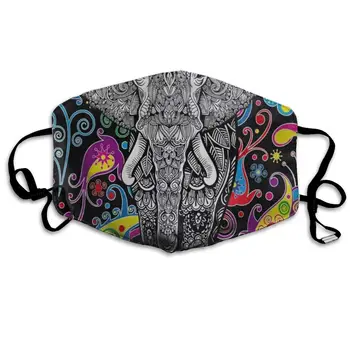 Custom Mask Reusable Anti Dust Face Mouth Cover Paisley Floral Indian Elephant Mask Warm Windproof 
Custom Mask Reusable Anti Dust Face Mouth Cover Paisley Floral Indian Elephant Mask Warm Windproof