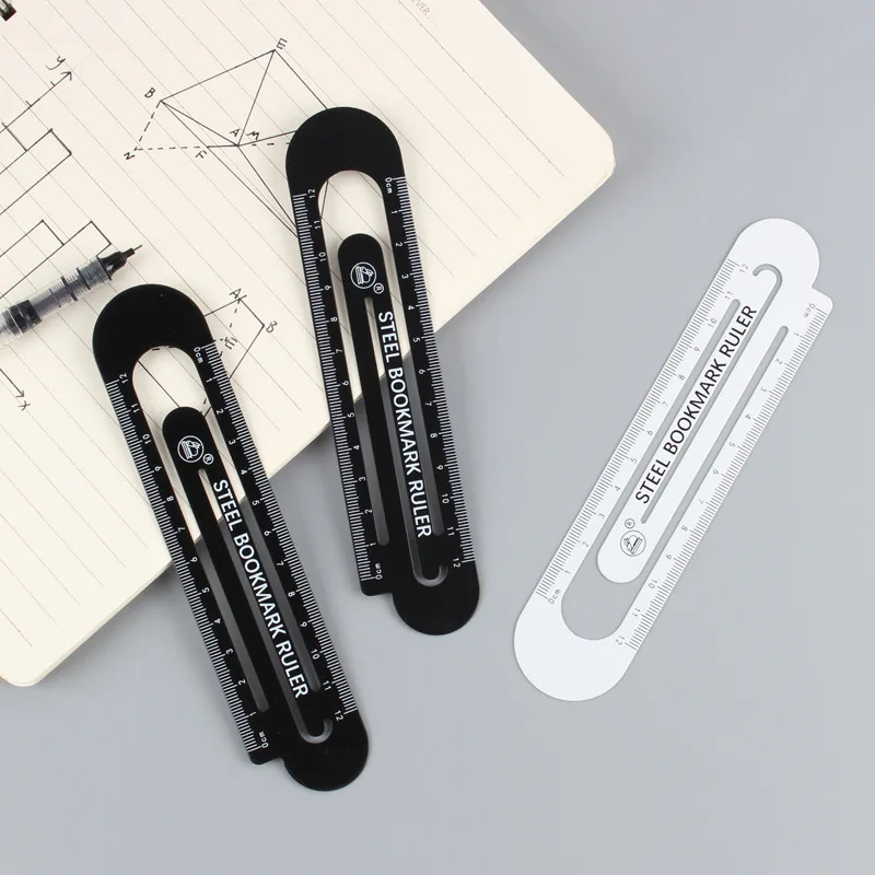 South Korea Creative Simple Hollow out Steel Bookmark Exam Ruler 12cm Ruler Hand Account Clip Stationery Ruler
South Korea Creative Simple Hollow out Steel Bookmark Exam Ruler 12cm Ruler Hand Account Clip Stationery Ruler