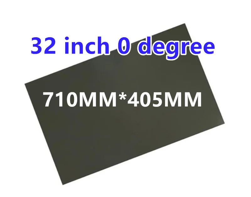 New 32inch 32 inch 0 degree Glossy /matting 710MM*405MM LCD Polarizer Polarizing Film for LCD LED IPS Screen for TV
New 32inch 32 inch 0 degree Glossy /matting 710MM*405MM LCD Polarizer Polarizing Film for LCD LED IPS Screen for TV