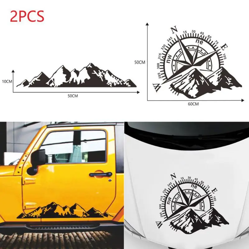 Compass Mountain Print Vinyl Car Sticker Navigate Offroad Decal Outdoor Car Body Decal
Compass Mountain Print Vinyl Car Sticker Navigate Offroad Decal Outdoor Car Body Decal