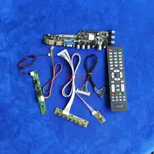 KIT Monitor controller drive board LCD/LED LVDS 30 Pin HDMI-compatible USB VGA AV 1920*1080 For M270HW01/M270HW02 Digital Signal
KIT Monitor controller drive board LCD/LED LVDS 30 Pin HDMI-compatible USB VGA AV 1920*1080 For M270HW01/M270HW02 Digital Signal