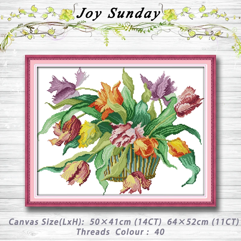 Gorgeous Tulips flowers vase Patterns Counted Cross Stitch 11CT 14CT Cross Stitch Sets Handmade Embroidery Needlework Home Decor
Gorgeous Tulips flowers vase Patterns Counted Cross Stitch 11CT 14CT Cross Stitch Sets Handmade Embroidery Needlework Home Decor