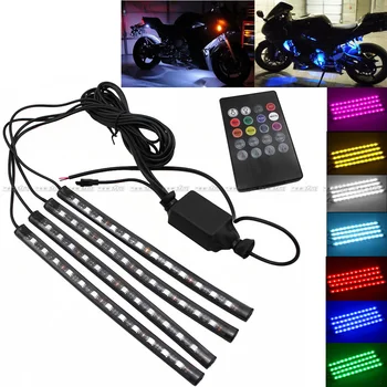 For YAMAHA YZF-R5 R25 R3 MT07 MT09 Tracer MT10 Motorcycle LED RGB Remote Control Decorative Lamp Flexible Blinkers Flashers
For YAMAHA YZF-R5 R25 R3 MT07 MT09 Tracer MT10 Motorcycle LED RGB Remote Control Decorative Lamp Flexible Blinkers Flashers