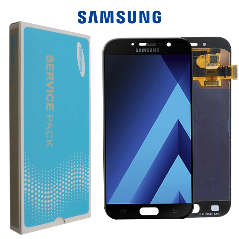 For Samsung Galaxy A3 2017 A320 A320F A320M A320Y LCD Phone Display with Touch Screen Digitizer Assembly Brightness Replacement
For Samsung Galaxy A3 2017 A320 A320F A320M A320Y LCD Phone Display with Touch Screen Digitizer Assembly Brightness Replacement