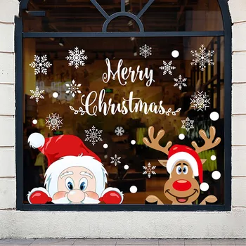 Xmas Window Sticker Merry Christmas Wall Stickers Christmas Decorations For Home Home Decoration Accessories Natale Decorazioni
Xmas Window Sticker Merry Christmas Wall Stickers Christmas Decorations For Home Home Decoration Accessories Natale Decorazioni