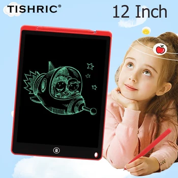 TISHRIC 12 Inch Educational LCD Writing Tablet With Stylus Pen Graphic Drawing Tablet Digital Tablet Handwriting Pad For Kids
TISHRIC 12 Inch Educational LCD Writing Tablet With Stylus Pen Graphic Drawing Tablet Digital Tablet Handwriting Pad For Kids
