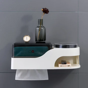Toilet household multi-functional wall-mounted waterproof paper towel box shelf with ashtray
Toilet household multi-functional wall-mounted waterproof paper towel box shelf with ashtray