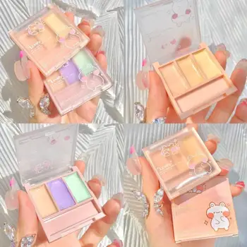 Three-color Concealer Cover Acne Marks And Dark Circles To Even Out Skin Tone And Moisturize Face Foundation Cream TSLM1
Three-color Concealer Cover Acne Marks And Dark Circles To Even Out Skin Tone And Moisturize Face Foundation Cream TSLM1
