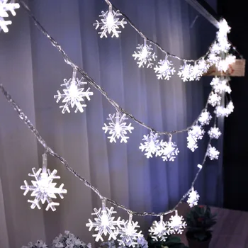 Led Snowflake String Lighting Flashing Lights Starry Festival Decoration Wedding Small Colored Lights
Led Snowflake String Lighting Flashing Lights Starry Festival Decoration Wedding Small Colored Lights