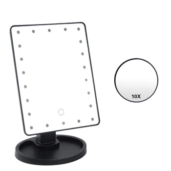 LED 22 Light Touch Screen Makeup Mirror 10X Magnifying LED Vanity Mirror Flexible Adjustable Cosmetics Mirrors
LED 22 Light Touch Screen Makeup Mirror 10X Magnifying LED Vanity Mirror Flexible Adjustable Cosmetics Mirrors
