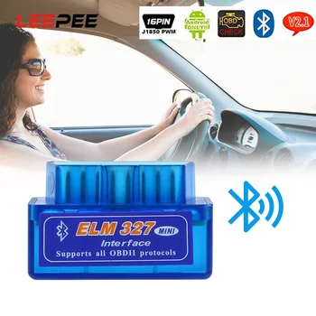LEEPEE Car Diagnostic Tool Scan Tools Code Readers For Android/Symbian For OBDII Protocol ELM327 Bluetooth V2.1 / V1.5 OBD2
LEEPEE Car Diagnostic Tool Scan Tools Code Readers For Android/Symbian For OBDII Protocol ELM327 Bluetooth V2.1 / V1.5 OBD2