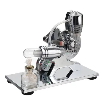 DIY Upgrade Model Kit Mini Air Stirling Engine Generator Motor Model Science Experiment Power Engine Student's Educational Tools
DIY Upgrade Model Kit Mini Air Stirling Engine Generator Motor Model Science Experiment Power Engine Student's Educational Tools