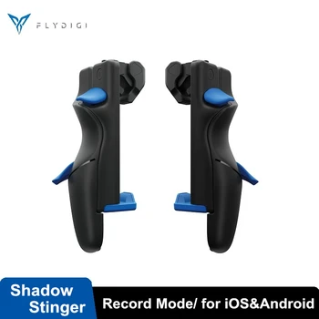 FLYDIGI Shadow Stinger FPS Mobile Trigger Mobile Gamepad Wireless Joystick Fast Response for IOS Android Major Key Left Right
FLYDIGI Shadow Stinger FPS Mobile Trigger Mobile Gamepad Wireless Joystick Fast Response for IOS Android Major Key Left Right