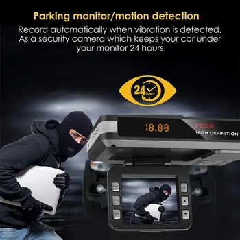2 in 1 Car Radar DVR Anti Radar Detector Driving Recorder Video Camera Flow Detecting Dash Cam 9V~24V with sucker Car charger
2 in 1 Car Radar DVR Anti Radar Detector Driving Recorder Video Camera Flow Detecting Dash Cam 9V~24V with sucker Car charger