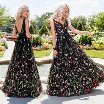 2020 Europe and America sexy deep V sleeveless dress slim backless prom dress wholesale
2020 Europe and America sexy deep V sleeveless dress slim backless prom dress wholesale