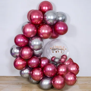 74pcs/set 12inch Metal Latex Balloons Chain Birthday Balloon Arch Birthday Party Decorations Kids Adult Baby Shower Supplies
74pcs/set 12inch Metal Latex Balloons Chain Birthday Balloon Arch Birthday Party Decorations Kids Adult Baby Shower Supplies