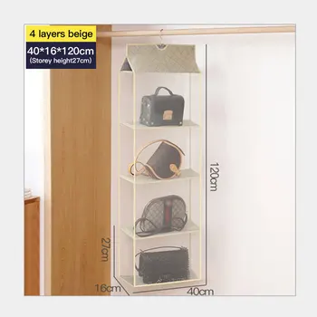 Multi Layers Clothes Dustproof Storage Bag Wallet Big Tote Bag Transparent Hanging Handbag Organizer for Wardrobe Closet
Multi Layers Clothes Dustproof Storage Bag Wallet Big Tote Bag Transparent Hanging Handbag Organizer for Wardrobe Closet