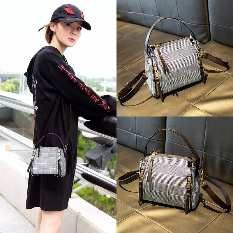Autumn Small Bag Women's 2018 New Style Fashion Korean-style Versatile Cross-body Pattern Bucket Bag Simple GIRL'S Shoulder Bag
Autumn Small Bag Women's 2018 New Style Fashion Korean-style Versatile Cross-body Pattern Bucket Bag Simple GIRL'S Shoulder Bag