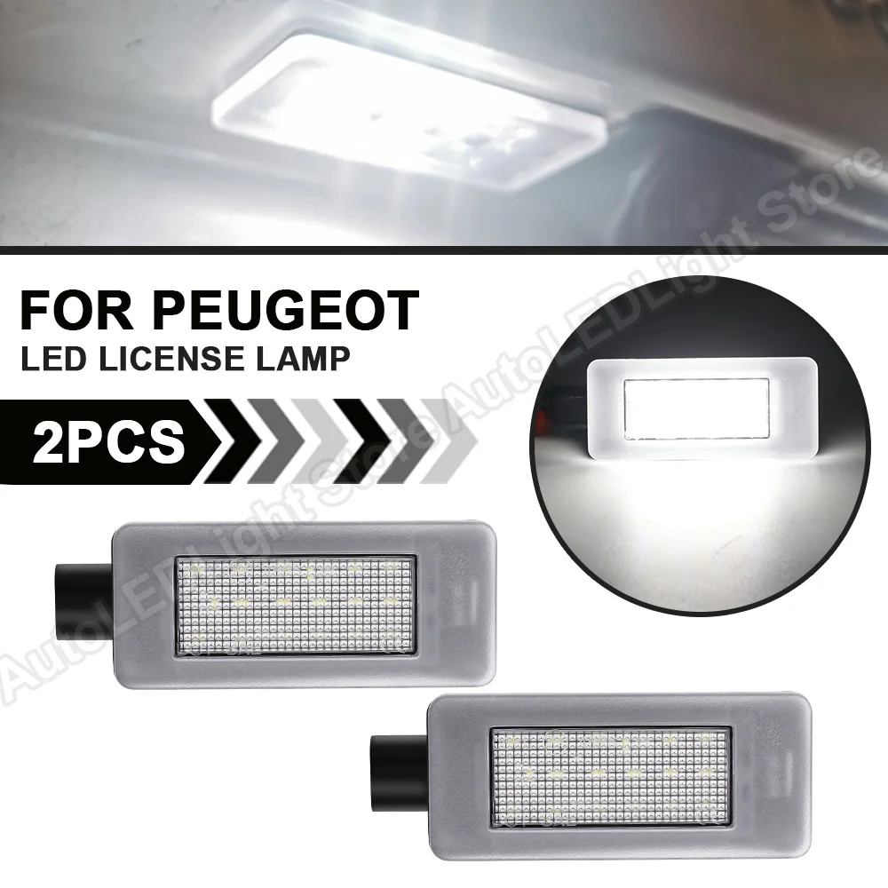 2Pcs Error Free LED Rear Number License Plate Light Lamps For Peugeot 308 MK2 2015- 207 CC 2008 208 CITROEN C5 III RD
2Pcs Error Free LED Rear Number License Plate Light Lamps For Peugeot 308 MK2 2015- 207 CC 2008 208 CITROEN C5 III RD
