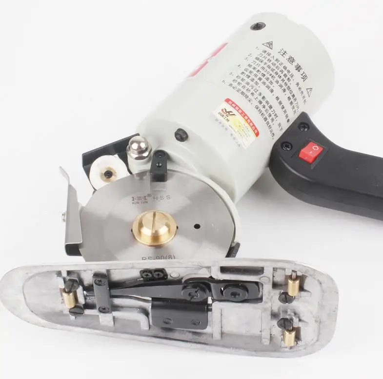 New C-90B-1 200W Round Knife Cutting Machine 90mm Blade for Cloth Fabric Electric Cutter 110V/220V With High Speed Steel | Инструменты