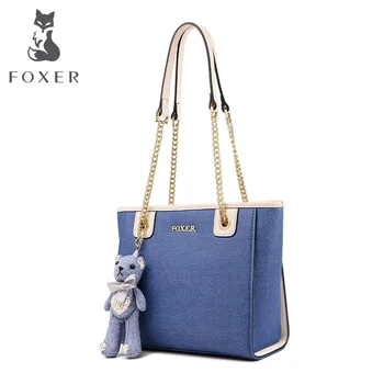 FOXER Women Handbag Chic Totes Female Fashion Design Purse Kawaii Pendant Handbag Girl's Shoulder Bags for Lady 928033F
FOXER Women Handbag Chic Totes Female Fashion Design Purse Kawaii Pendant Handbag Girl's Shoulder Bags for Lady 928033F