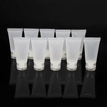 10PC PVC 15ml Clear Empty Facial Cleanser Hose Bottle Refillable Makeup Container Cosmetic Lipgloss Tube New
10PC PVC 15ml Clear Empty Facial Cleanser Hose Bottle Refillable Makeup Container Cosmetic Lipgloss Tube New