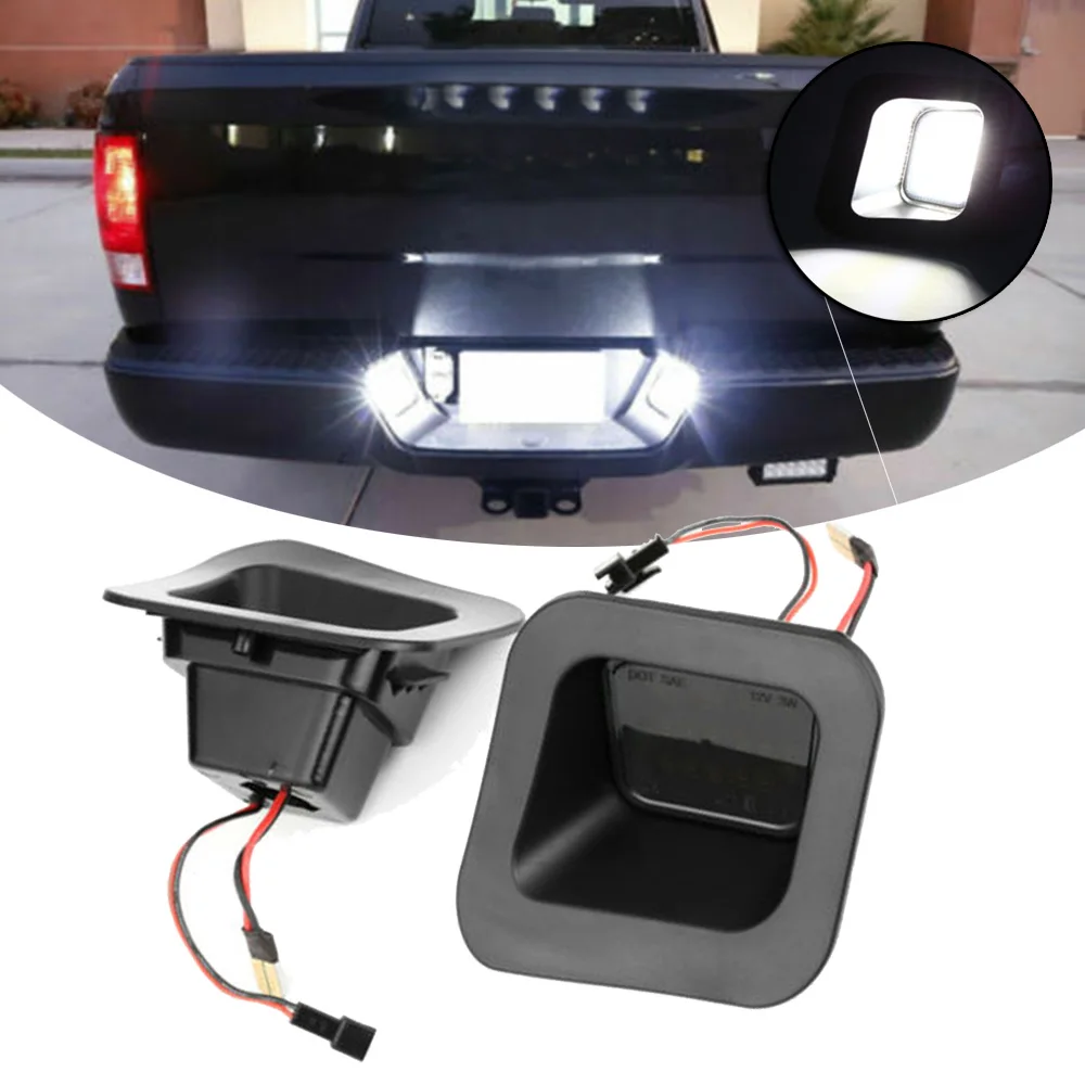 Светодиодные задние фонари для заднего номерного знака Dodge Ram 1500 2500 3500 2003-18