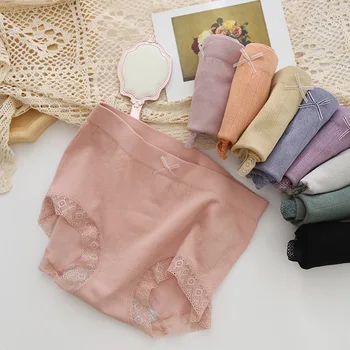 Plus Size 80kg Seamless briefs women cozy High-rise sexy lace lingerie simple women Panties NSH825
Plus Size 80kg Seamless briefs women cozy High-rise sexy lace lingerie simple women Panties NSH825