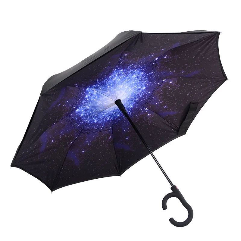 Creative Reverse Automatic Open Double Layer Umbrella Hands-Free Car Only All-Weather Umbrella Factory Direct Selling Can Be Cus
Creative Reverse Automatic Open Double Layer Umbrella Hands-Free Car Only All-Weather Umbrella Factory Direct Selling Can Be Cus