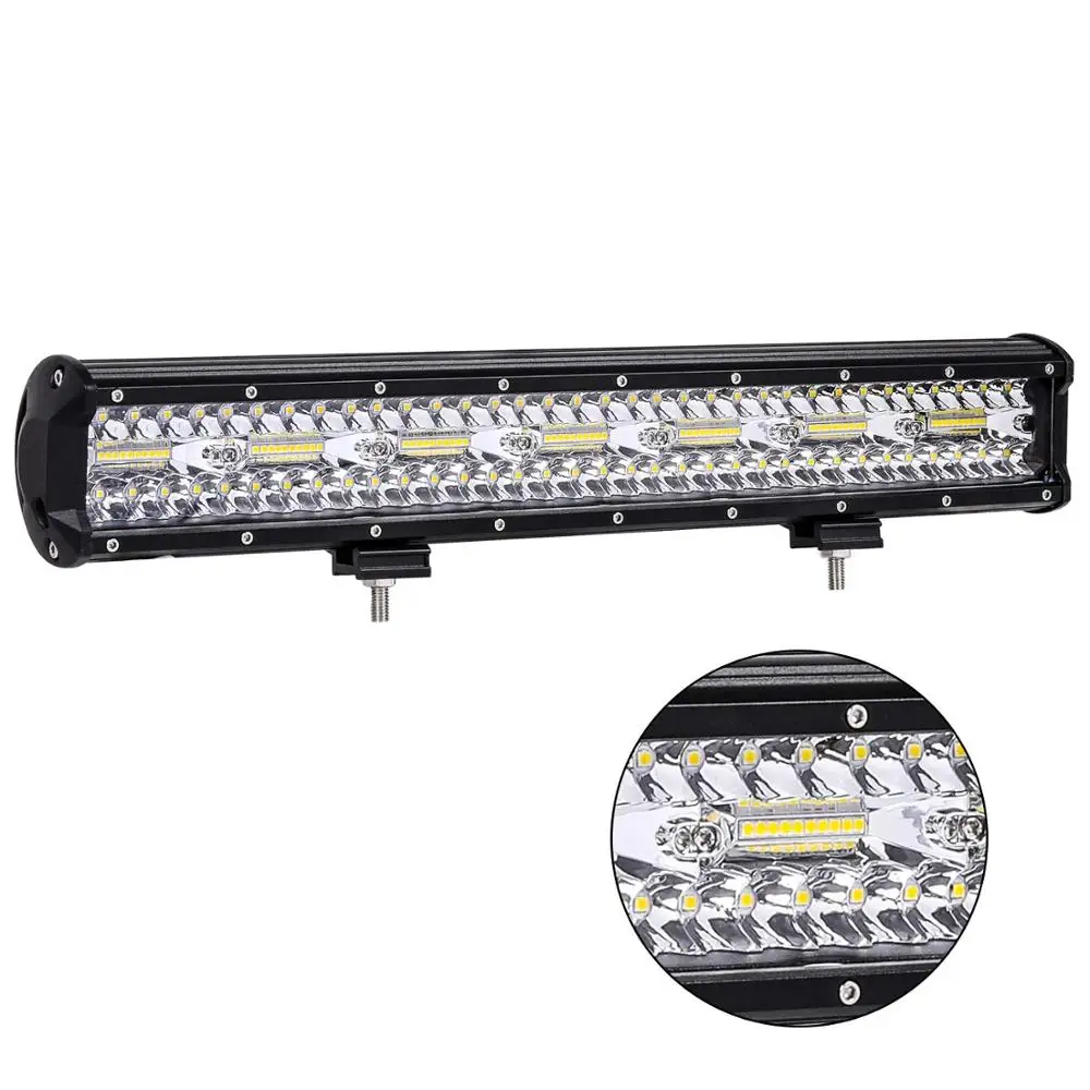20" 420W LED Light Bar For Trucks Car Tractors Offroad SUV 4WD 4x4 Boat ATV Spot Combo LED Bar Car Work Light 10V 48V 6000K
20" 420W LED Light Bar For Trucks Car Tractors Offroad SUV 4WD 4x4 Boat ATV Spot Combo LED Bar Car Work Light 10V 48V 6000K