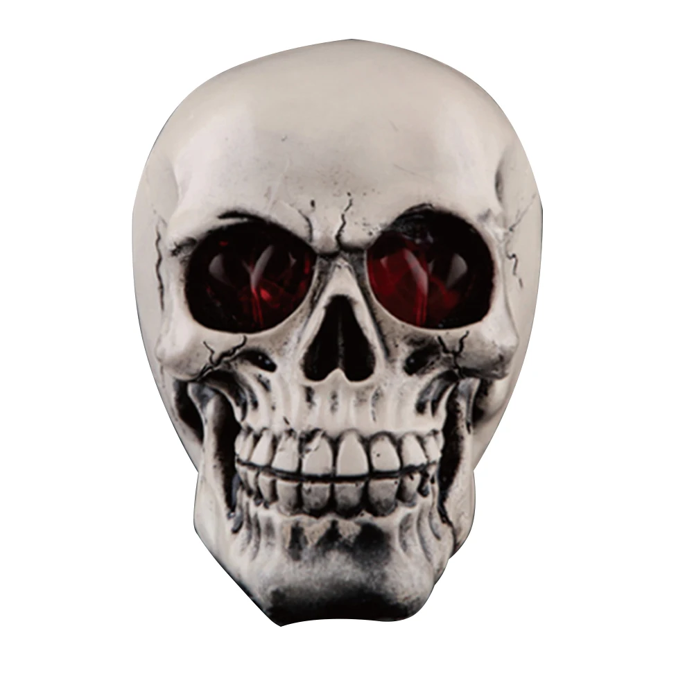 Glowing Festival Realistic Toy Electronics Prop Led Skull Shape Halloween Decoration Game Party Night Lamp Easy Use Resin
Glowing Festival Realistic Toy Electronics Prop Led Skull Shape Halloween Decoration Game Party Night Lamp Easy Use Resin