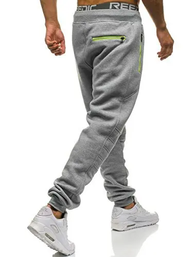 YYG Men Ruched Hip Hop Workout Drawstring Casual Jogger Pants Sewatpants