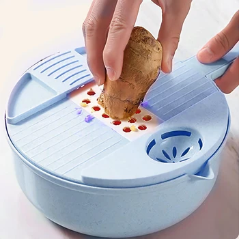 Multifunctional High Efficiency Kitchen Tools Manual Vegetable Cutter Slicer Fruit Peeler Carrot Shredder Cooking Accessories
Multifunctional High Efficiency Kitchen Tools Manual Vegetable Cutter Slicer Fruit Peeler Carrot Shredder Cooking Accessories