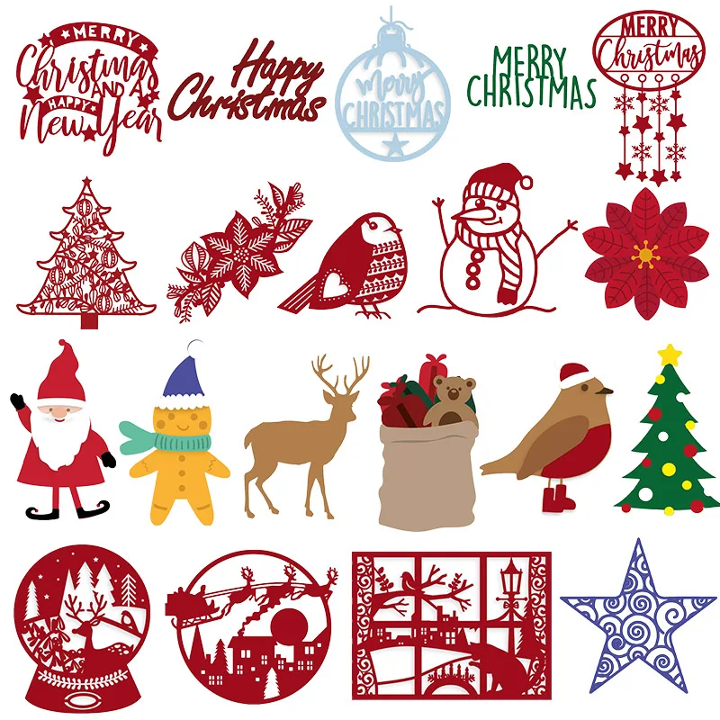 Christmas Series Word Snowman Santa Deer Background Metal Cutting Dies for Scrapbooking and Card Making Craft 2019 New die cuts
Christmas Series Word Snowman Santa Deer Background Metal Cutting Dies for Scrapbooking and Card Making Craft 2019 New die cuts