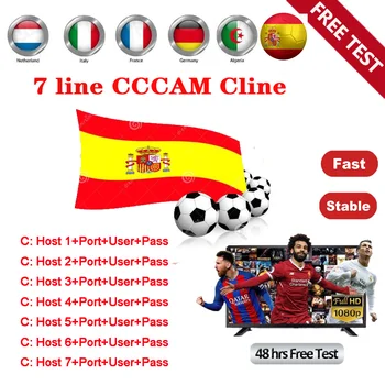 Cccam Lines Free Test Super Stable Cccams Line for Europe Spain Cccam clines Satellite tv Receiver 7lines DVB-S2 Support Ccams
Cccam Lines Free Test Super Stable Cccams Line for Europe Spain Cccam clines Satellite tv Receiver 7lines DVB-S2 Support Ccams