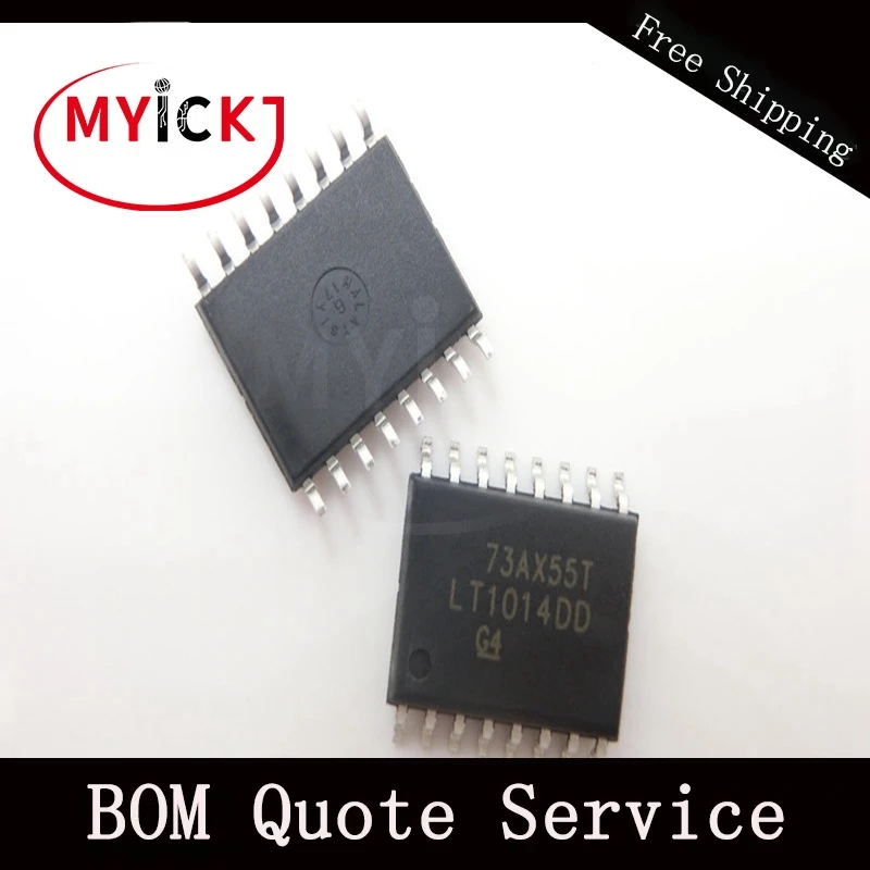 5 шт. LT1014DDWR SOP16 QUAD прецизионные Операционные усилители микросхема | Лампы и