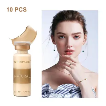 10PCS Perfect Beauty New 30ml Foundation Soft Matte Long Wear Oil Control Concealer Liquid Foundation Cream Fashion Womens Makeu
10PCS Perfect Beauty New 30ml Foundation Soft Matte Long Wear Oil Control Concealer Liquid Foundation Cream Fashion Womens Makeu