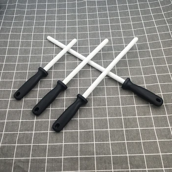 Ceramic sharpening sticks slaughtering knife sticks professional handheld cylindrical knife sharpener musat household kitchen
Ceramic sharpening sticks slaughtering knife sticks professional handheld cylindrical knife sharpener musat household kitchen