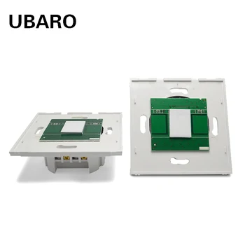 UBARO EU/UK No Crystal Glass panel PC Plastic Wall Led Light Manette Power Electric Interruptor Interruttori Smart Switch Button
UBARO EU/UK No Crystal Glass panel PC Plastic Wall Led Light Manette Power Electric Interruptor Interruttori Smart Switch Button
