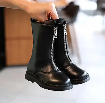 Fashion Chaussure Child Martin Boots Girls Boys Winter Sport Shoes Kids Rain Boots PU Leather Kids Sneakers Baby Snow Boots 
Fashion Chaussure Child Martin Boots Girls Boys Winter Sport Shoes Kids Rain Boots PU Leather Kids Sneakers Baby Snow Boots