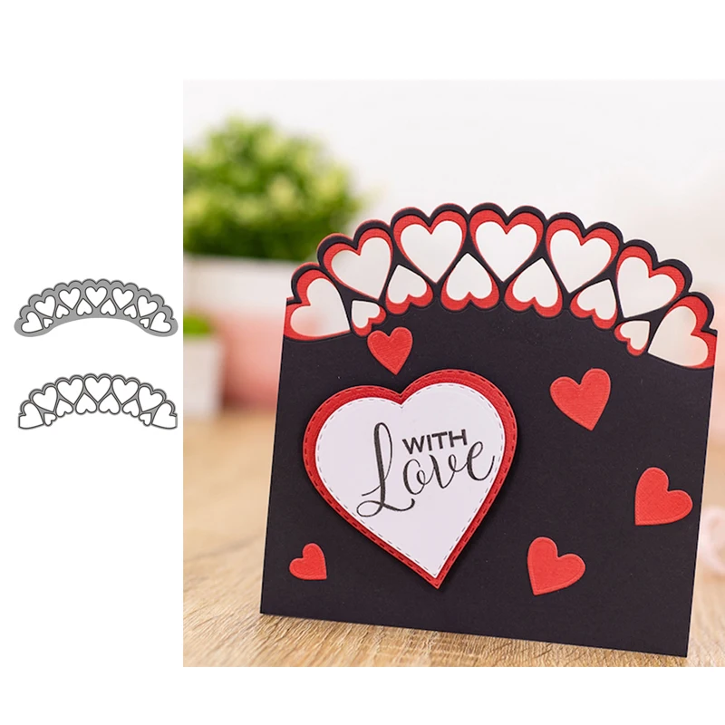 JC Metal Cutting Dies Scrapbooking Heart Curve Arc Stencil Craft Paper Knife Mould Blade Punch Card Make Mold Shape New Die Cut
JC Metal Cutting Dies Scrapbooking Heart Curve Arc Stencil Craft Paper Knife Mould Blade Punch Card Make Mold Shape New Die Cut