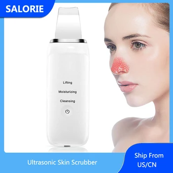 SALORIE Ultrasonic Skin Scrubber, Nano Ion Cleaner Face Lift Peeling Extractor Deep Cleaning Facial Blackhead Wrinkle Removal
SALORIE Ultrasonic Skin Scrubber, Nano Ion Cleaner Face Lift Peeling Extractor Deep Cleaning Facial Blackhead Wrinkle Removal