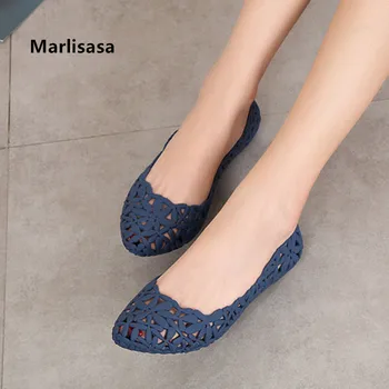 Marlisasa Mocasines Mujer Women Fashion Sweet Black Jelly Breathable Holed Shoes Ladies Casual Blue Comfort Spring Shoes F5523 
Marlisasa Mocasines Mujer Women Fashion Sweet Black Jelly Breathable Holed Shoes Ladies Casual Blue Comfort Spring Shoes F5523