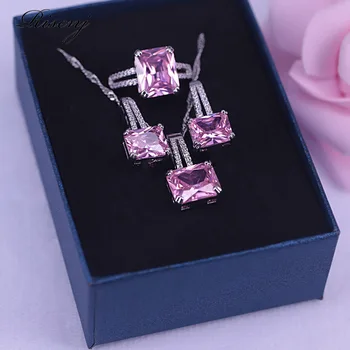 Earrings Ring Necklace Set Silver Color For Women Square Dubai Style For Women Best Bridal/Party/Engagement/Anniversary
Earrings Ring Necklace Set Silver Color For Women Square Dubai Style For Women Best Bridal/Party/Engagement/Anniversary