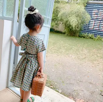 2020 New Girls Plaid Backless Dress Summer Fashion KIDS Girls Dresses 2-7 Years
2020 New Girls Plaid Backless Dress Summer Fashion KIDS Girls Dresses 2-7 Years
